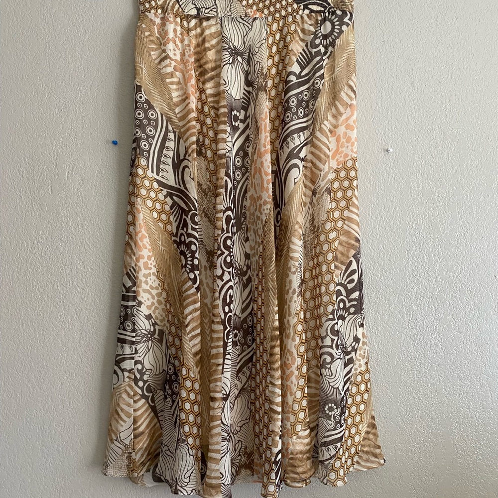 Elegant Patterned Skirt